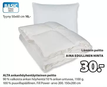 Lämmin peitto