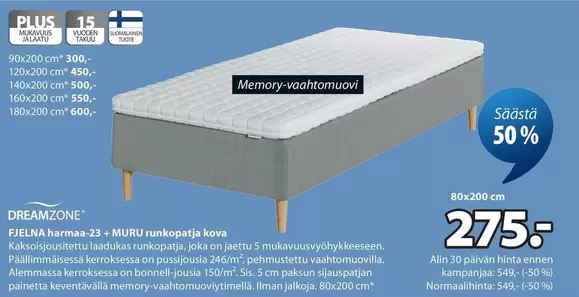 FJELMA KARMA 23 - MURU runkopatja