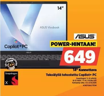 Asus - Copilot+ PC