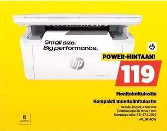 Hp - Monitoimitulostin Kompakti monitoimitulostin