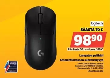 Logitech - Langaton pelihiiri