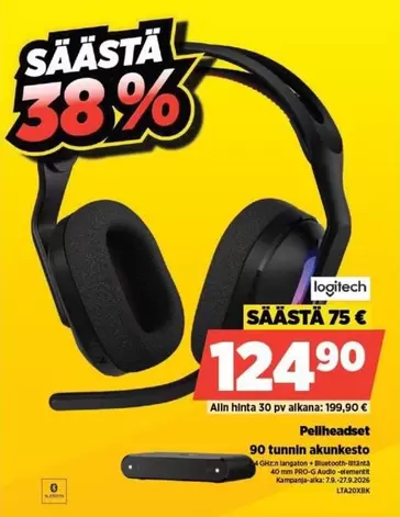 Logitech - Pellheadset