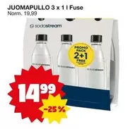 JUOMAPULLO 3 x 1 l