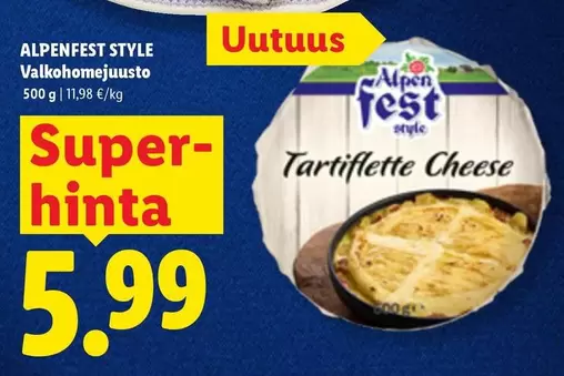 Tartiflette Cheese