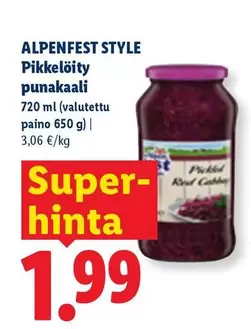 Pikkelöity punakaali