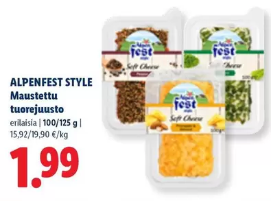 Maustettu tuorejuusto