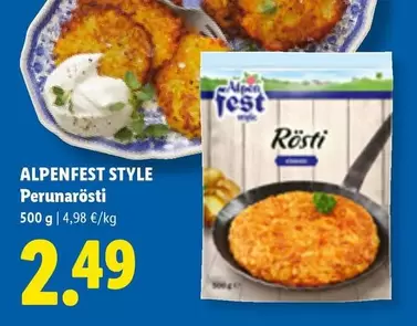 Alpa - Perunarösti