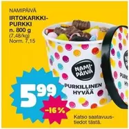 IRTOKARKKI PURKKI