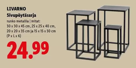 Sivupöytäsarja