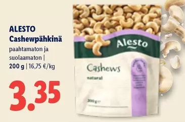 Cashewpähkinä