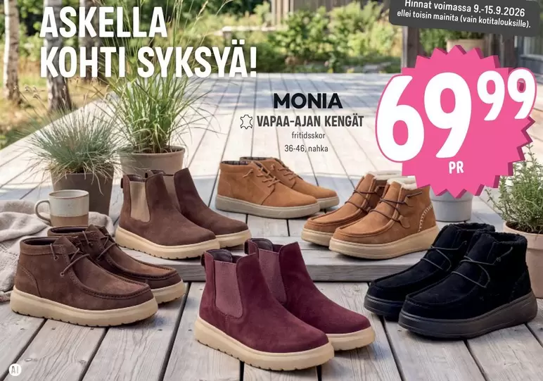 MONIA VAPAA-AIJAN KENGÄT