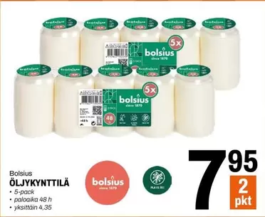 ÖLJYKYNTTILÄ 5-pack