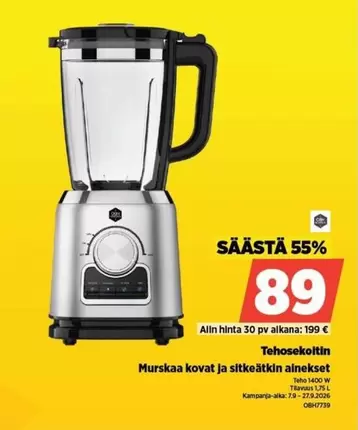 Obh Nordica - Tehosekoitin