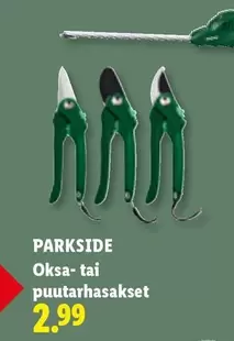 Oksa- tai puutarhasakset