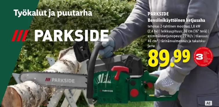 Bensiinikäyttöinen ketjusaha