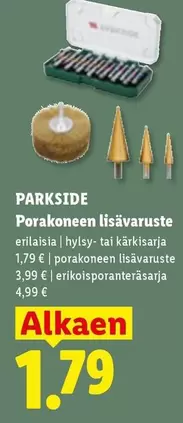Porakoneen lisävaruste