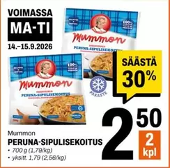 PERUNA-SIPULISEKOITUS