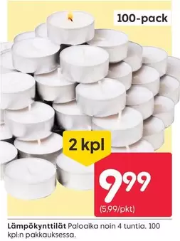 Lämpökynttilät