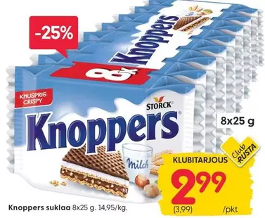 Knoppers suklaa
