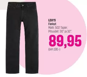 Farkut Malli: 502 Taper
