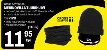 Cross - MERINOVILLA TUUBIHUIHVI TAI PIPO