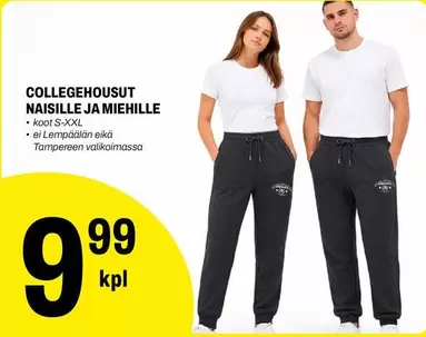 COLLEGEHOUSUT NAISILLE JA MIEHILLE