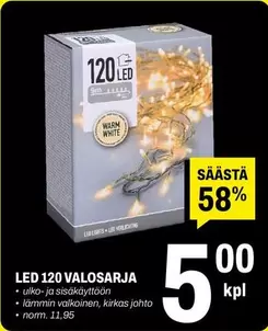 LED 120 VALOSARJA