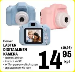 Denver - LASTEN DIGITAALINEN KAMERA