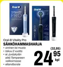 Oral B - VITALITY PRO SÄHKÖHAMMASHARJA