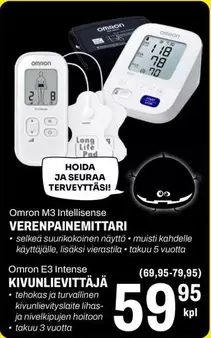 Omron - M3 Intellisense Verenpainemittari