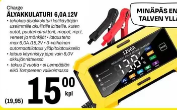 APUKÄYNNISTIN 500A/1000A 12V