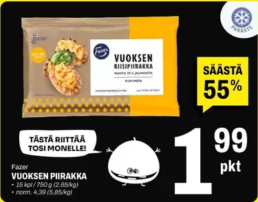 VUOKSEN RIISIPIIRAKKA