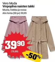 Vmpopliiva naisten takki