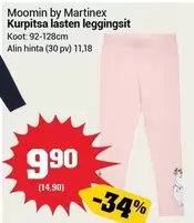 Martinex - Kurpitsaa lasten leggingsit