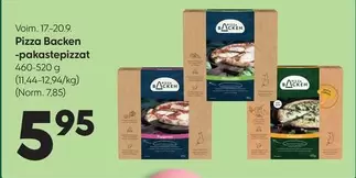 Pizza Backen -pakastepizzat