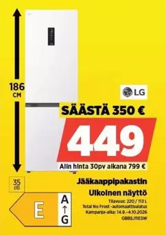 Jääkaappipakastin