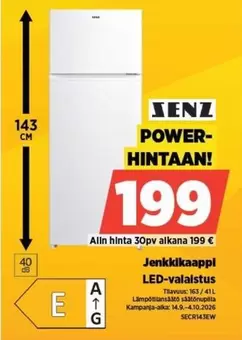 Jenkkikaappi LED-valaistus