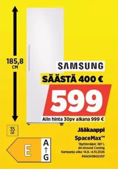 Jääkaappi SpaceMax™