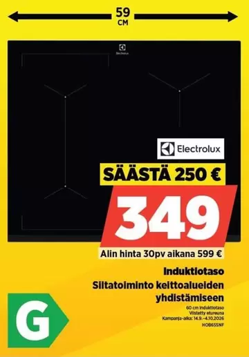 Induktiotaso
