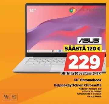 Asus - 14" Chromebook