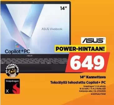 Asus - Copilot+ PC