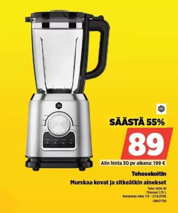 Obh Nordica - Tehosekoitin