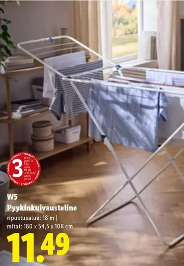 Pyykinkuivausteline