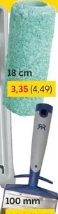 Paint roller and brush