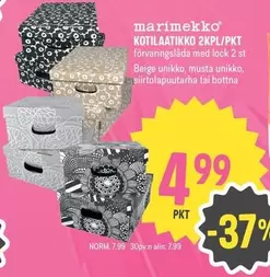 KOTILAATIKKO 2PKL/PKT