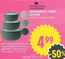 MUOVIRASIASETTI 3 KOKOA, LAJITELMA