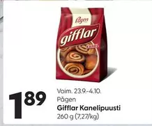 Gifflar Kanelipuusti