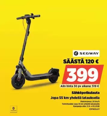 Segway - Sähköpotkulauta