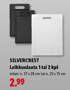 Leikkuulauta 1 tai 2 kpl