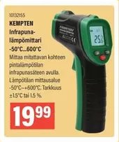 10132155 Infrapuna-lämpömittari -50°C...600°C